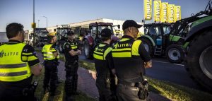 Read more about the article In Holland geht es zur Sache – Nach Schüssen auf Trecker Proteste vor Polizeistation – RLV verurteilt Gewalt